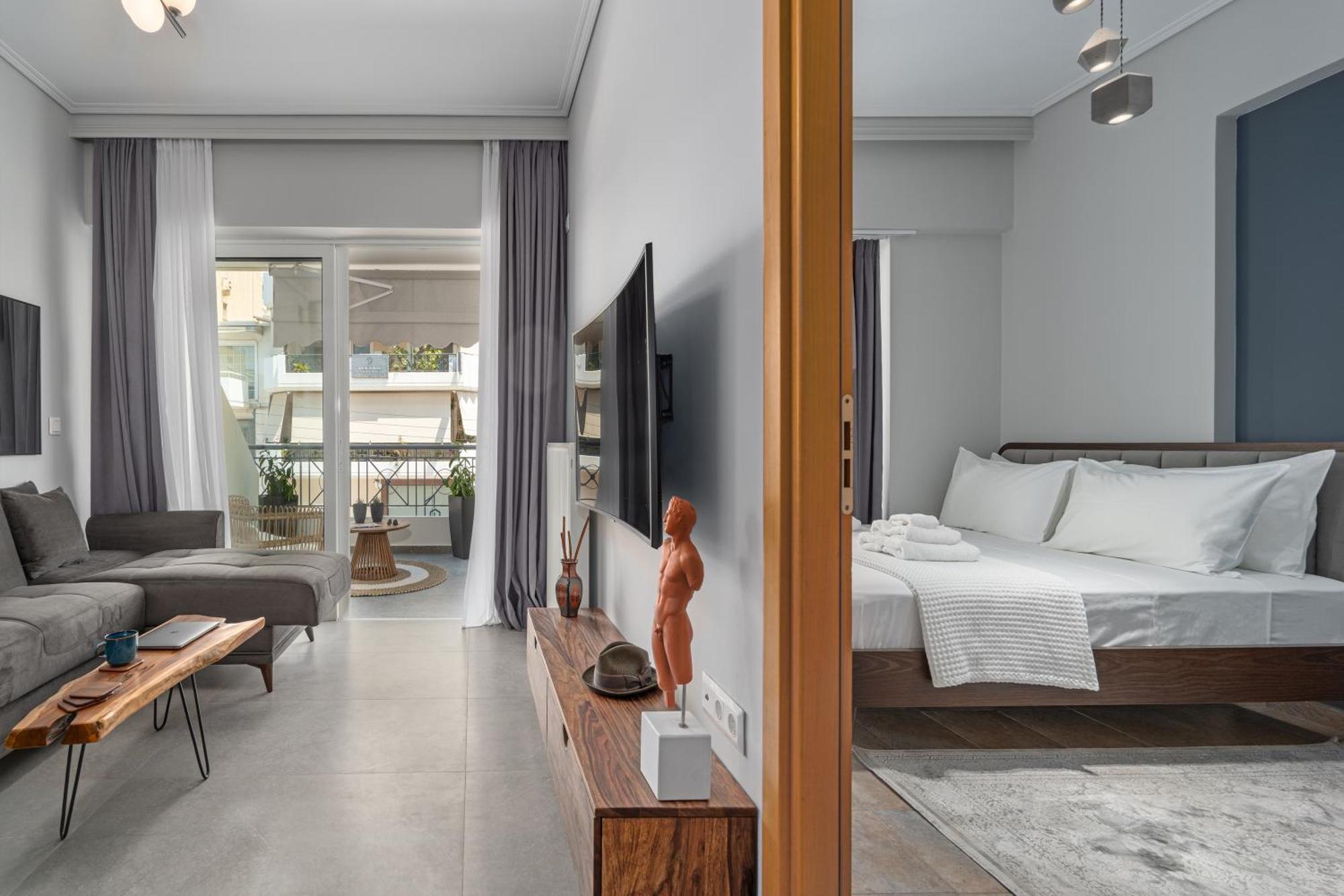 Luxurious Coastal Retreat In Central Glyfada เอเธนส์ ภายนอก รูปภาพ